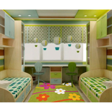 Детский ковер Merinos CRYSTAL_1021_GREEN