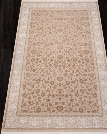 Ковер турецкий SI040A LISSABON (Полиэстер хит-сет, бежевый)