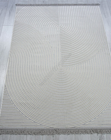 Турецкий ковер Меринос OSHA O2656 - 995 (Полипропилен, серый)