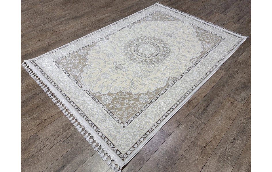 Турецкий ковер Istinia 0853A B.BEIGE B.BEIGE