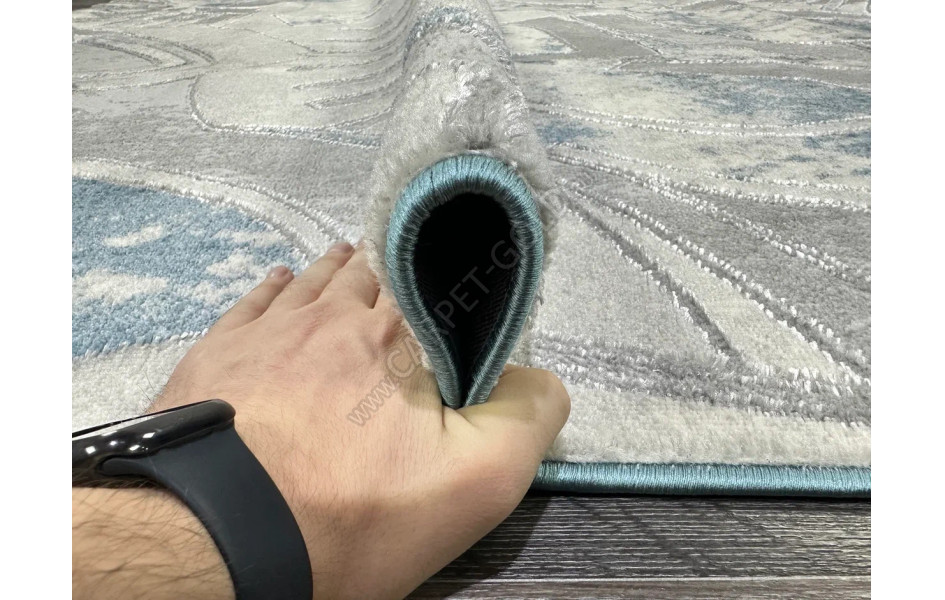 Ковер турецкий V133A_D.GREY коллекции Bojnord прямоугольный