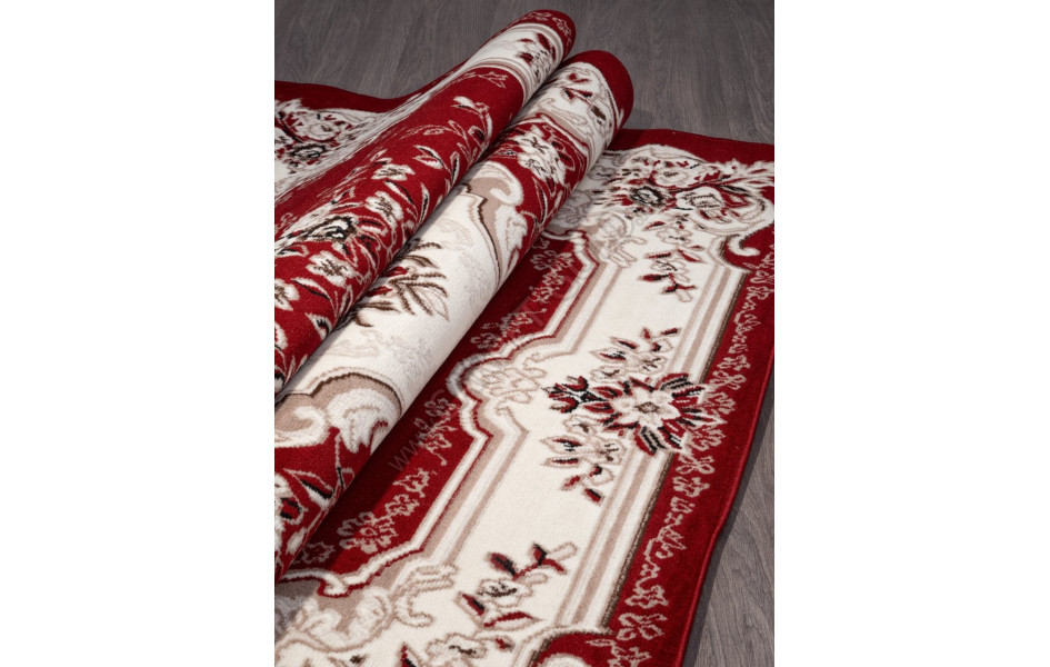 Ковер D017 - RED - Прямоугольник - коллекция GAVANA