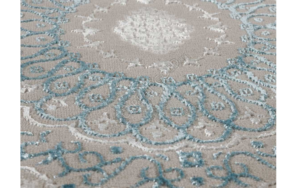 39888A STAN BLUE FLS / BEIGE COK Eliza